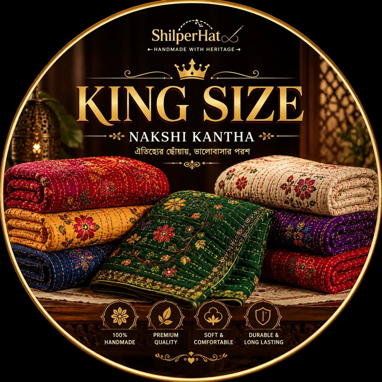 (King size) nakshi Katha