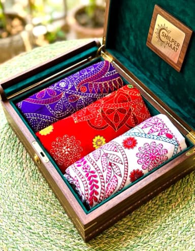 Jamalpuri gorgeous nakshi Katha. (3-piece)