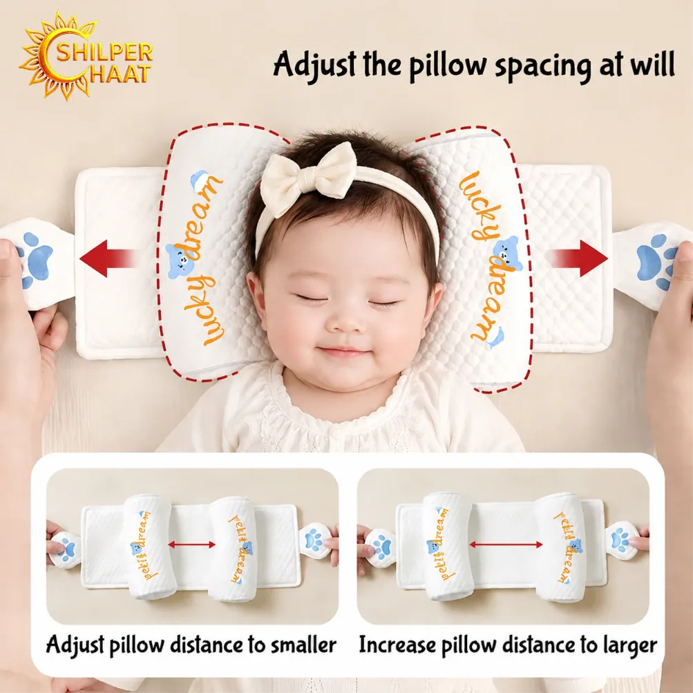 baby adjustable (Mustard) Pillow 1